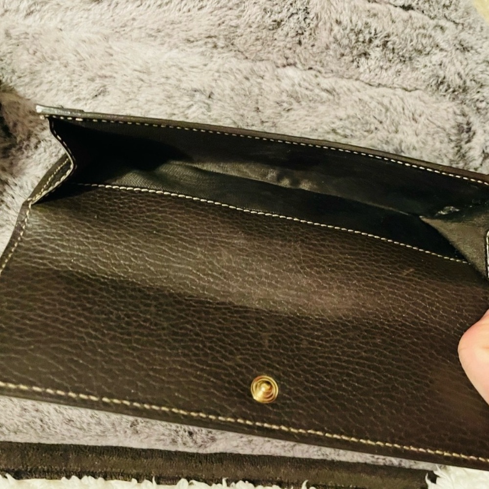 Gucci Brown Monogram Handbag, Wallet, and keychain wallet - Picture 7 of 16